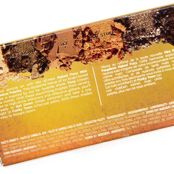 Urban Decay Naked FOXY Mini Eyeshadow Palette ~ Six (6) Funky Shades ~ 5g NIB - Picture 7 of 16